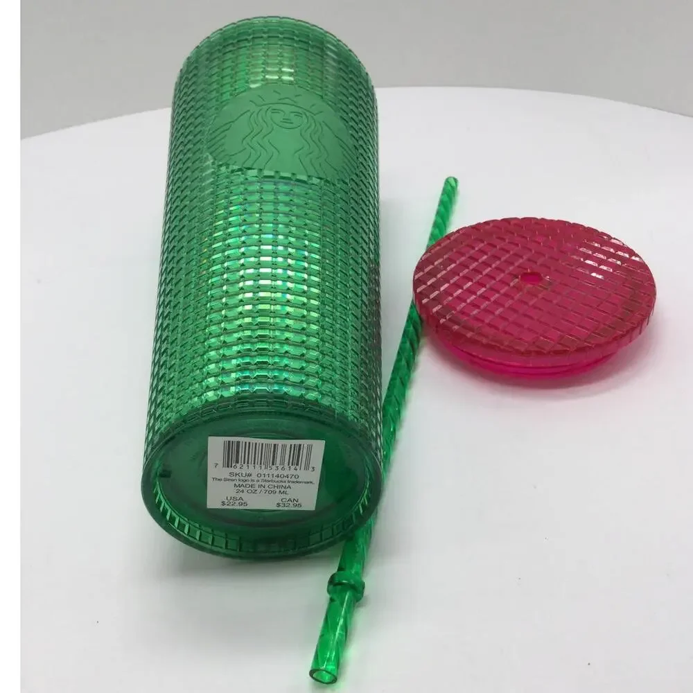 Starbucks Spring 2023 Watermelon Grid Cold Tumbler Cup